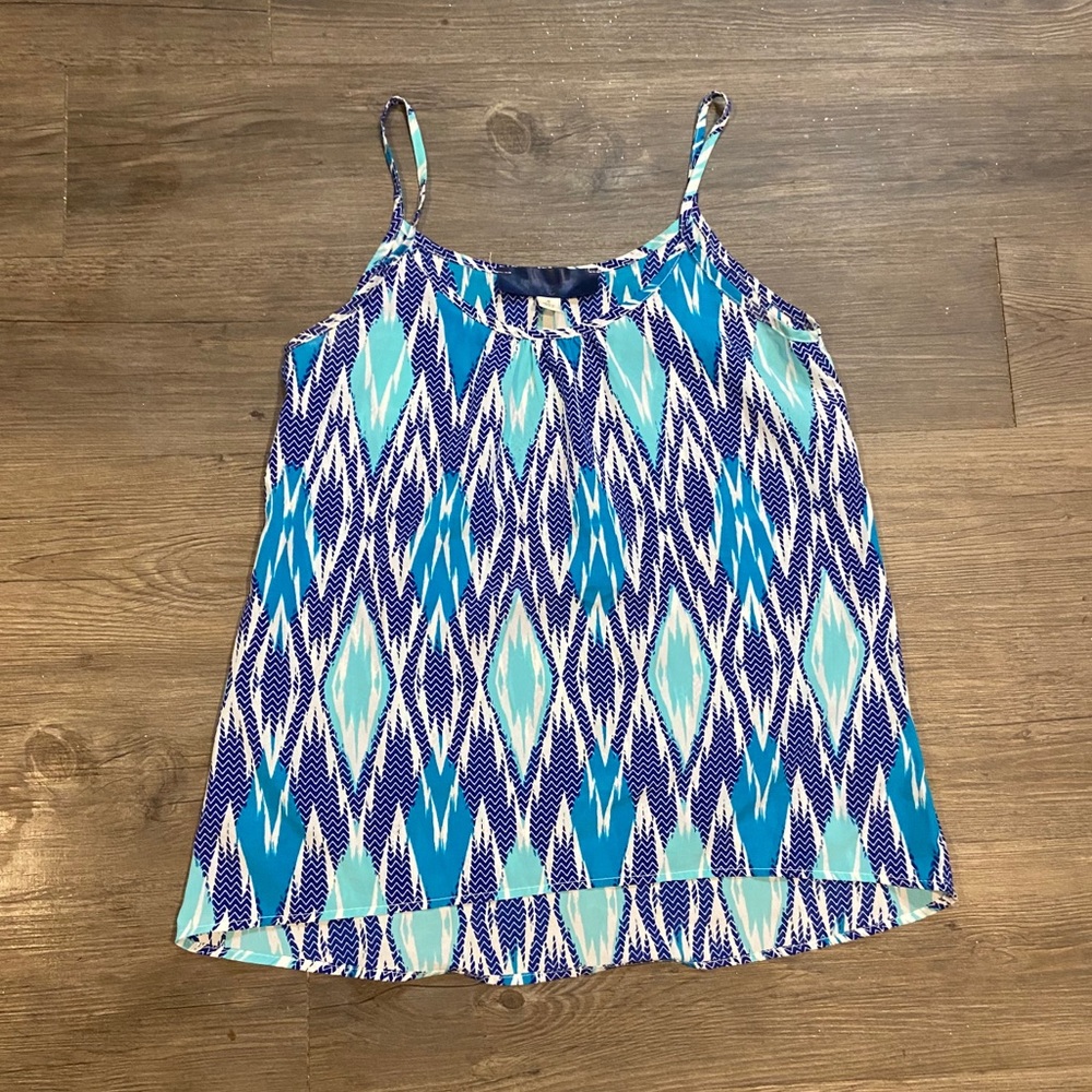 [Blue Rain] Small Boho Strappy Tank - S